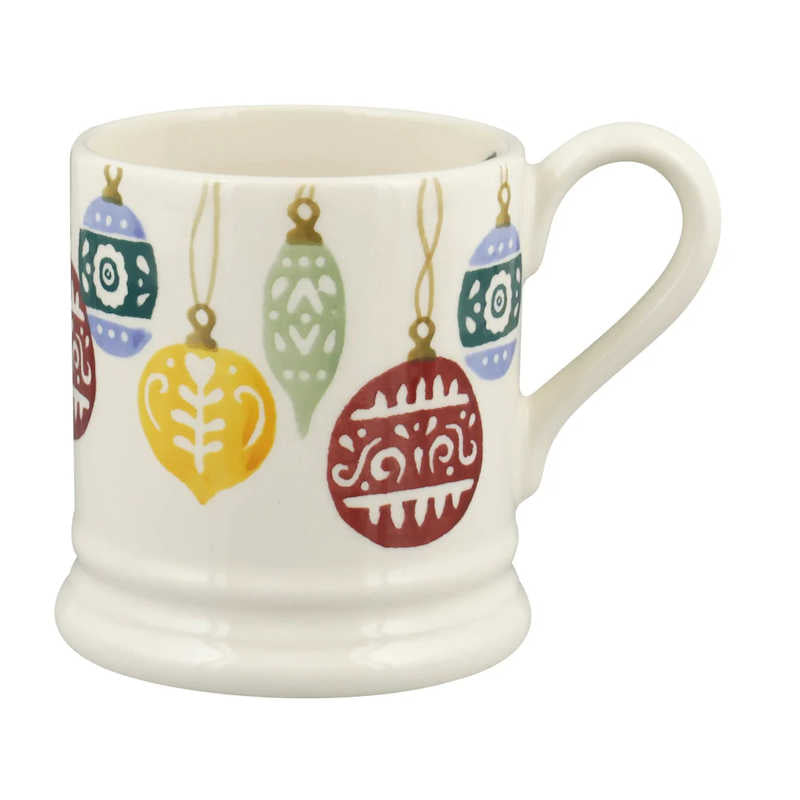 Emma Bridgewater Baubles 1/2 Pint Mug