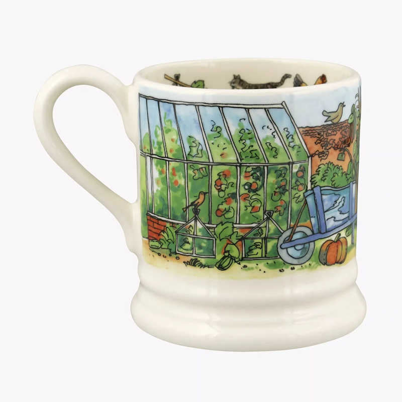 Emma Bridgewater In The Garden 1/2 Pint Mug