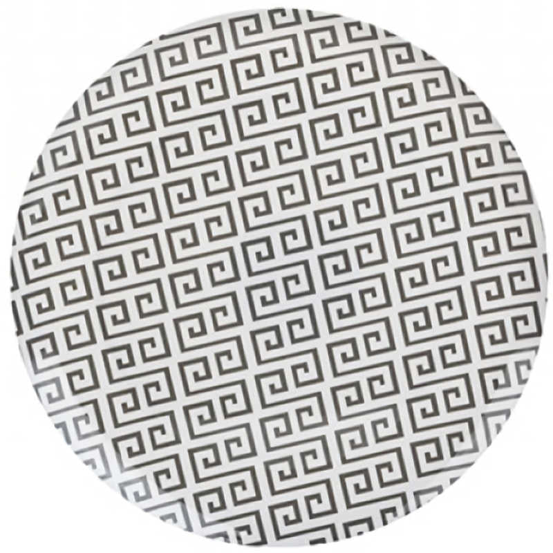 Outdoor Living 8" Geometric Melamine Side Plate