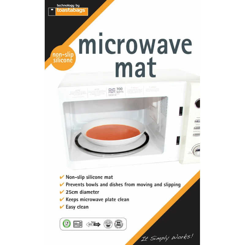 Toastabags Non-Slip Microwave Mat