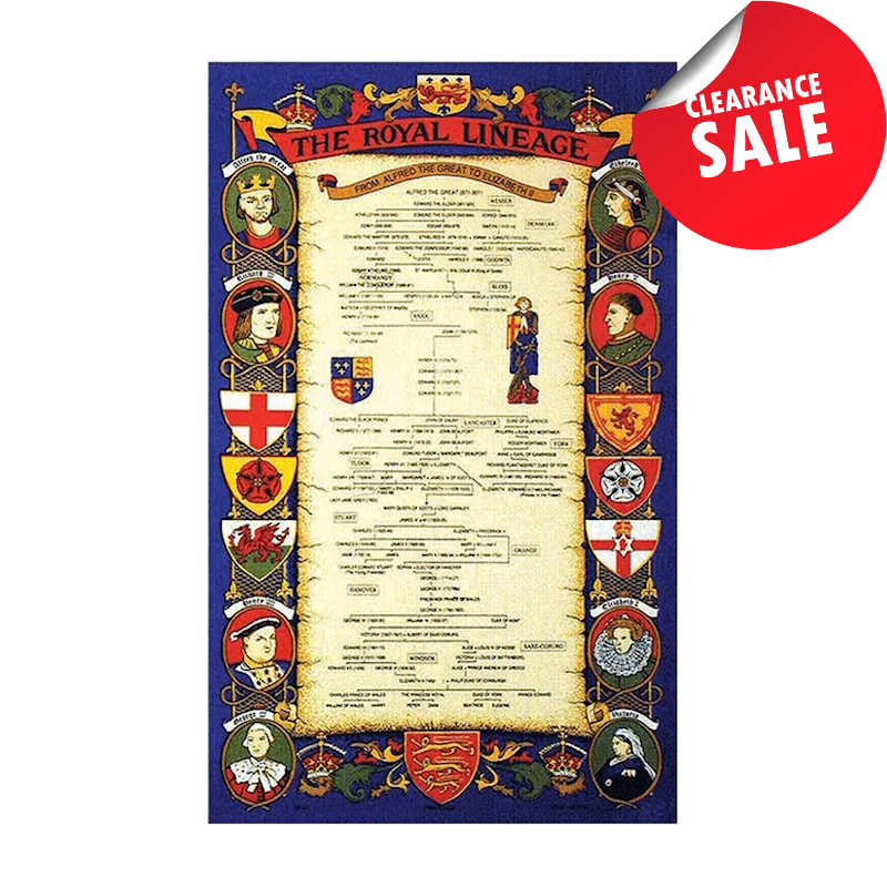 Royal Lineage Cotton Teatowel