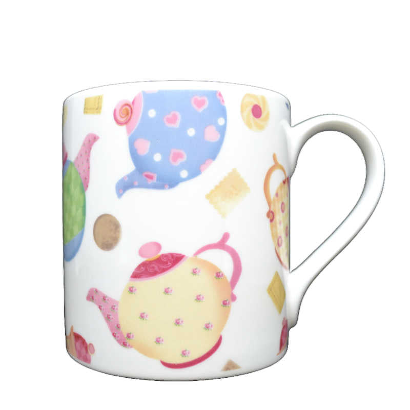 Teapots Chintz Bone China Decorated Mug