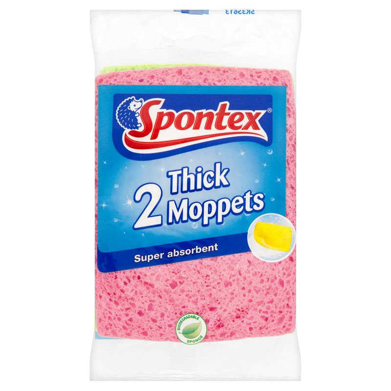 Spontex Non Scratch Washups (Pack Of 2)